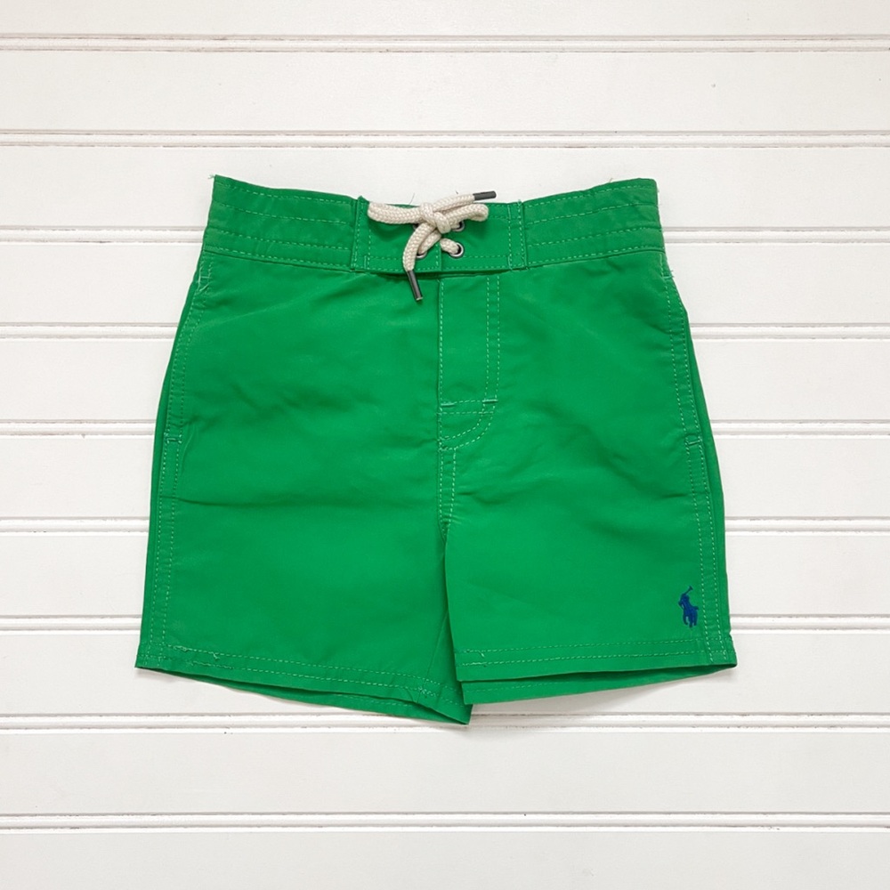 RALPH LAUREN NWOT Bright Kelly Green Board Shorts